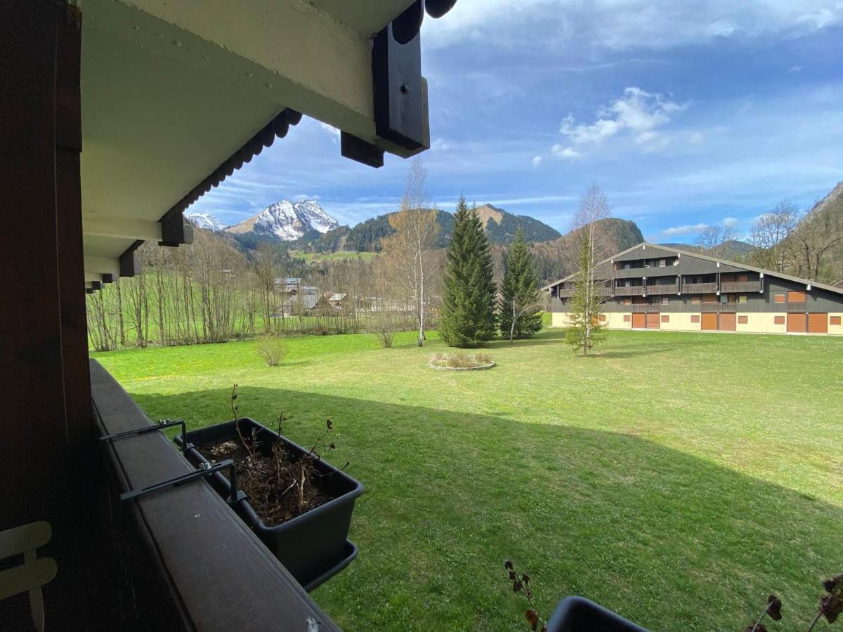Charmant Studio Avec Balcon Sud, Au Calme Et Proche Du Centre D'Abondance - Fr-1-692-84 외부 사진